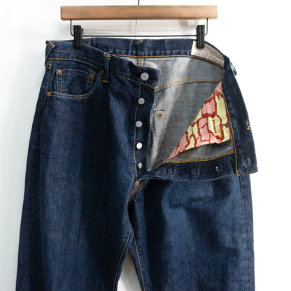 EVISU LOT.2001 Denim Jeans Dark Indigo Size 36×35