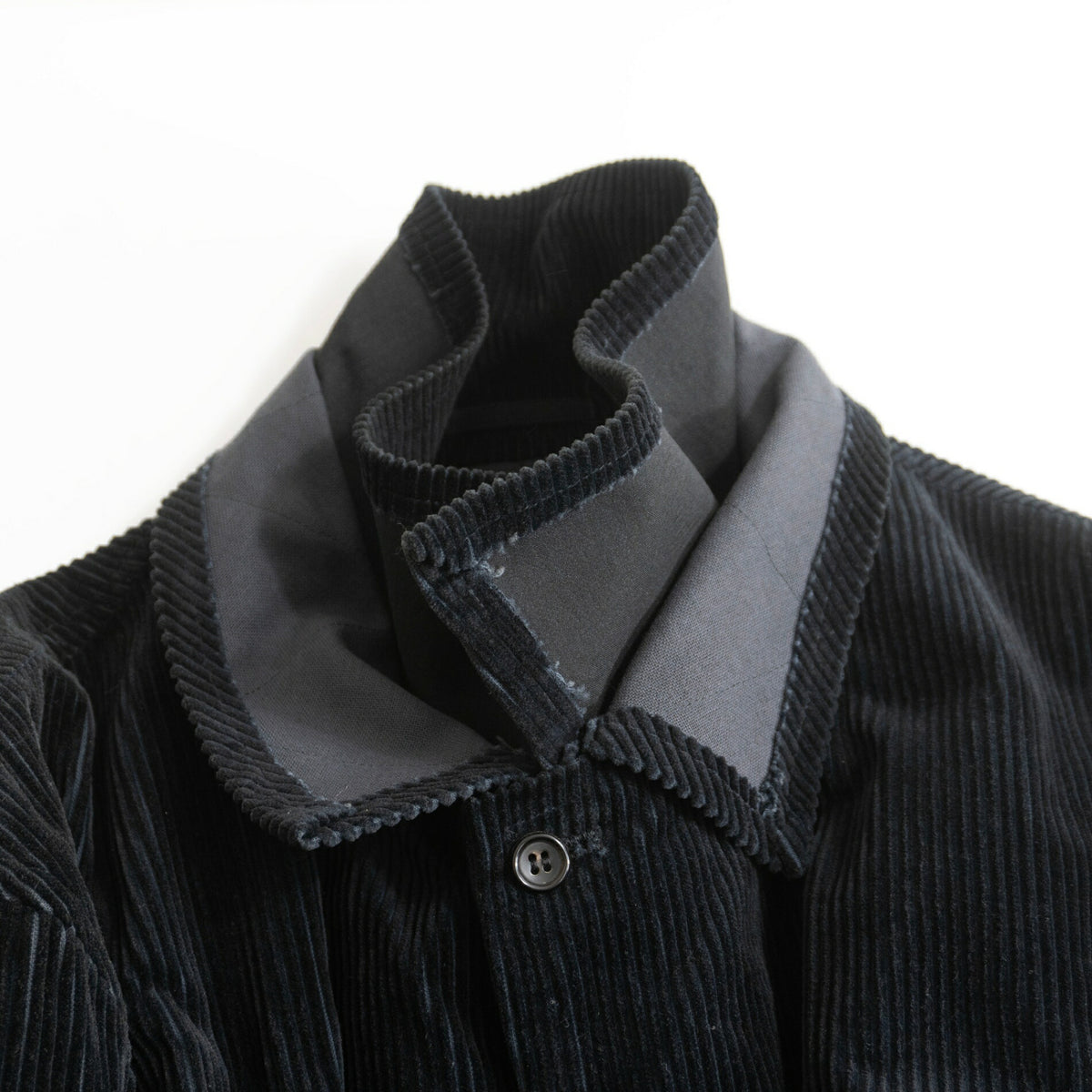 COMME des GARCONS HOMME 90s Black Coverall Jacket Size M