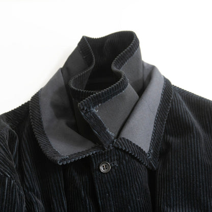 COMME des GARCONS HOMME 90s Black Coverall Jacket Size M