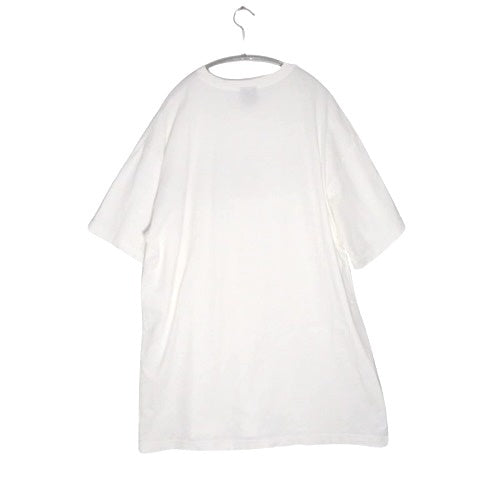 VNS Censored Logo Graphic Cotton T-Shirt White Size 03