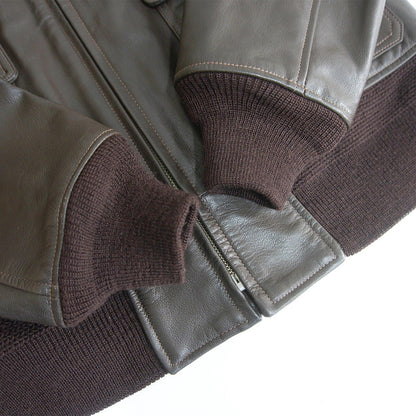 BUZZ RICKSON'S Leather Type G-1 Flight Jacket Size 42