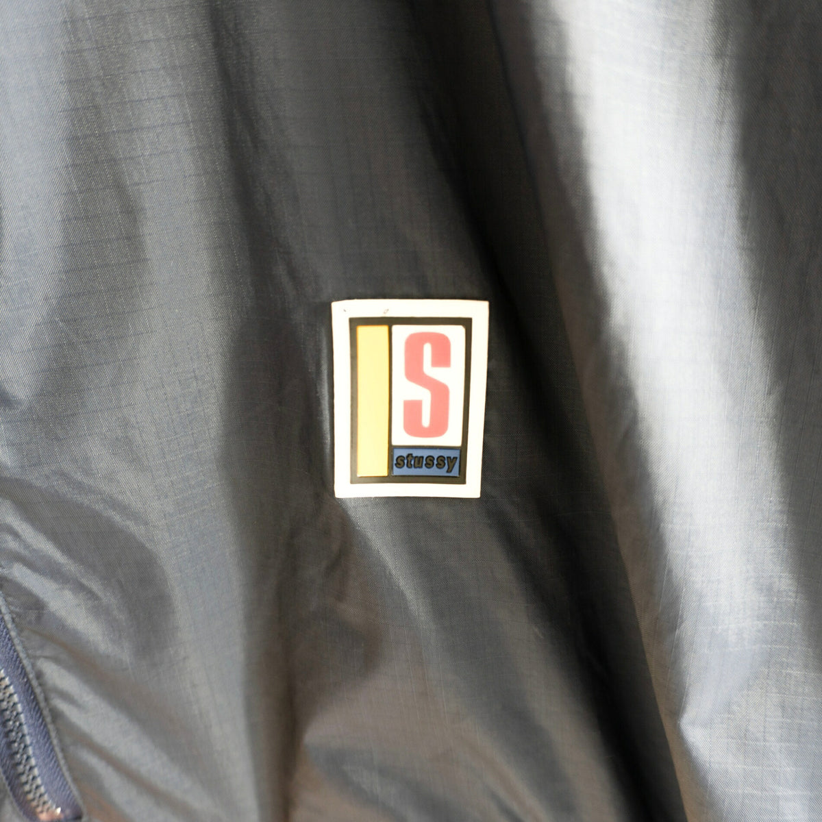 OLD STUSSY 90s Half-Zip Anorak Jacket Size L