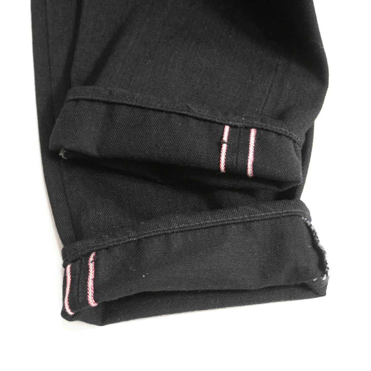 MOMOTARO JEANS #100 Classic Straight Black Denim Size 33