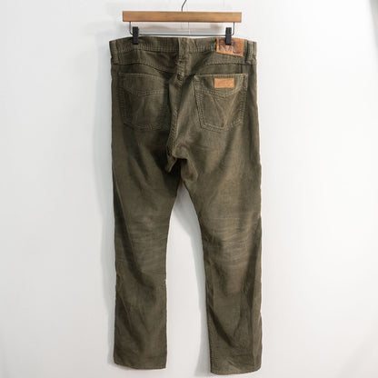 RRL Slim Fit Corduroy Pants Size 34×32