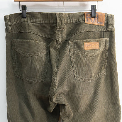 RRL Slim Fit Corduroy Pants Size 34×32