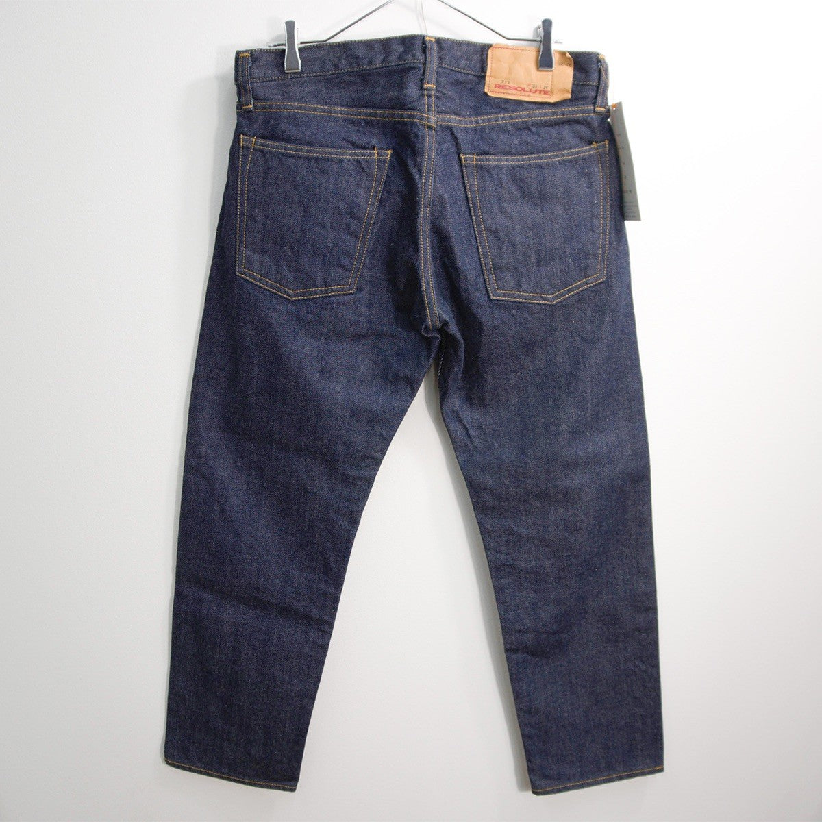 RESOLUTE 712 Made in Japan Dark Tapered Jeans Size 33×29