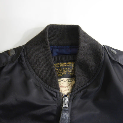 BUZZ RICKSON William Gibson L-2B Flight Jacket Black Size 38