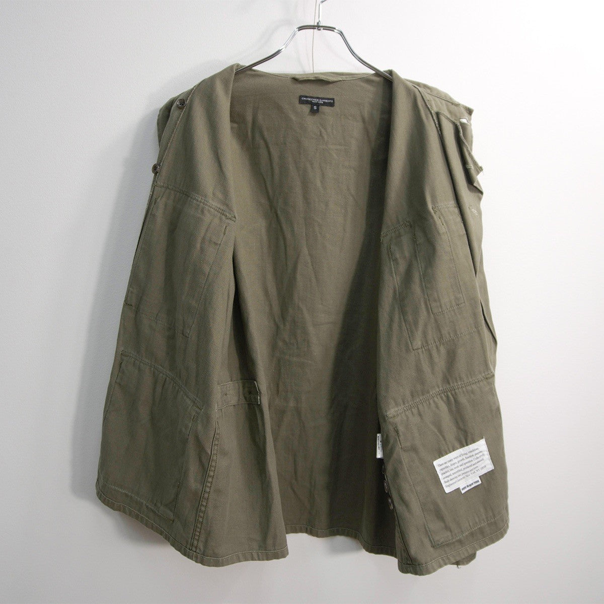 Engineered Garments BDU Cotton Jacket Green Size S