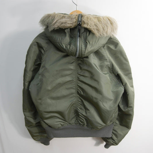 ALPHA INDUSTRIES 90s N-2B Nylon Flight Jacket Size L