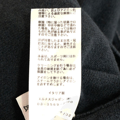 HERMES Cashmere Half-Zip Pullover Sweater