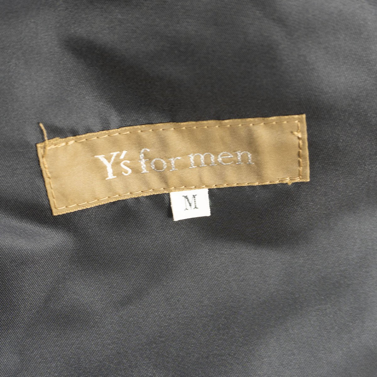 Y's for men Archive Nylon Design Long Coat Size M