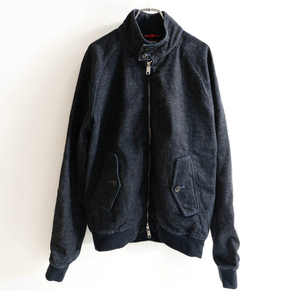BARACUTA G9 Denim Harrington Jacket Size 40