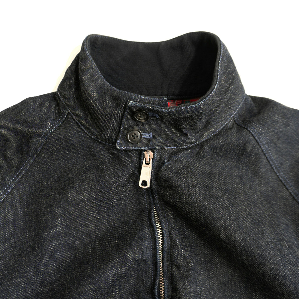 BARACUTA G9 Denim Harrington Jacket Size 40