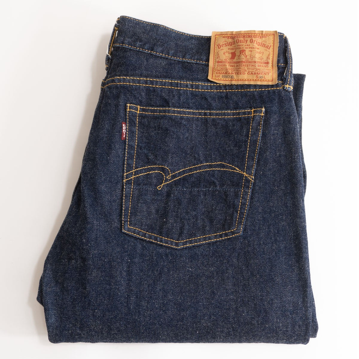 STUDIO D'ARTISAN D1709 66 Model Straight Jeans 14oz Size 36