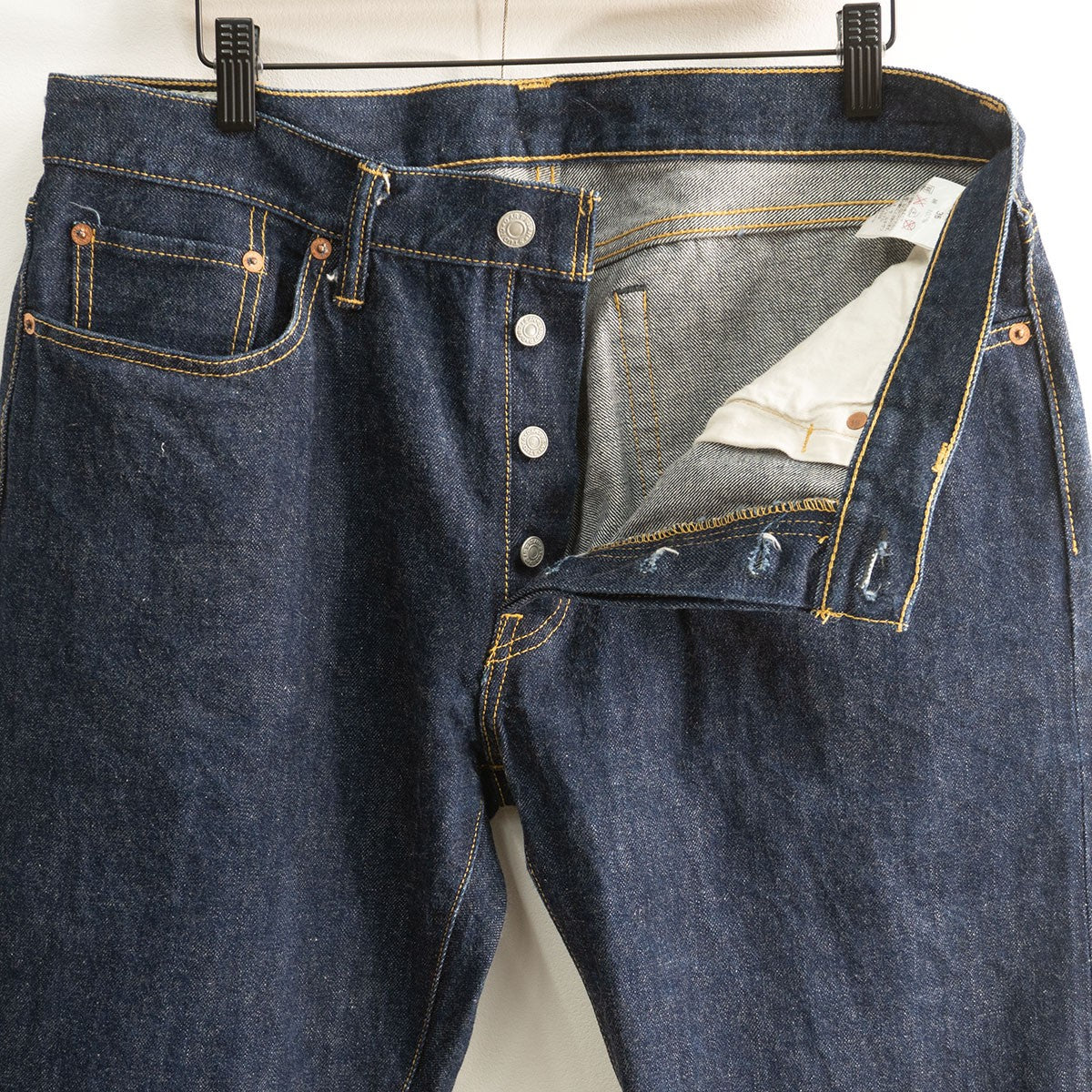 STUDIO D'ARTISAN D1709 66 Model Straight Jeans 14oz Size 36