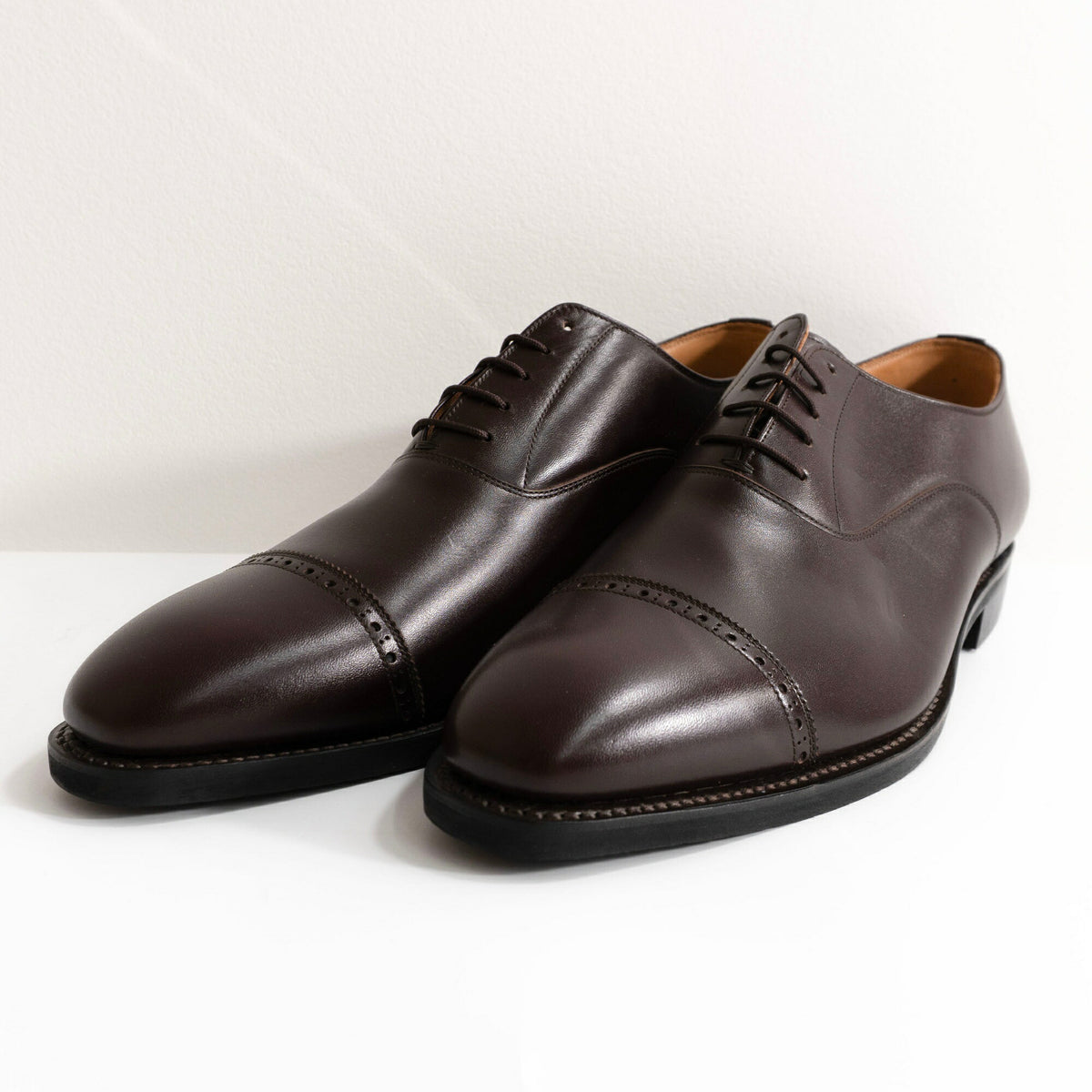 SCOTCH GRAIN 0116 Punched Cap Toe Leather Shoes Size 26.5EEE