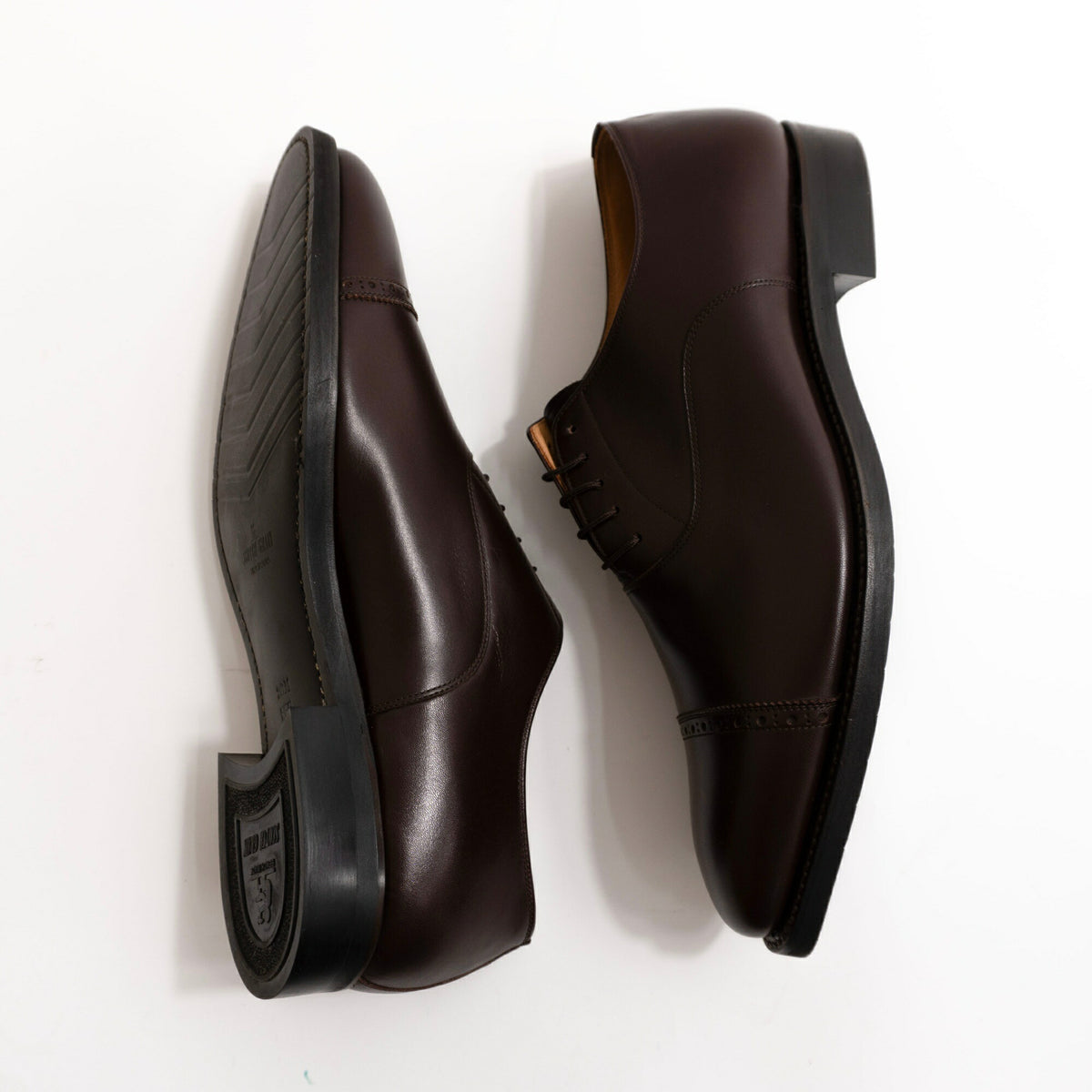 SCOTCH GRAIN 0116 Punched Cap Toe Leather Shoes Size 26.5EEE