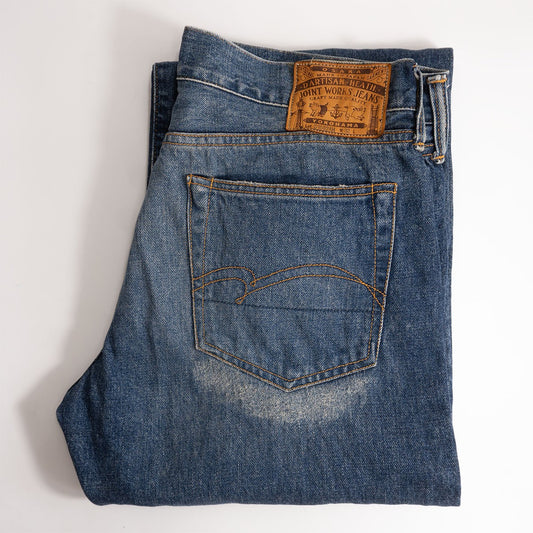 STUDIO D'ARTISAN D1682A Tight Straight Remake Jeans Size 32