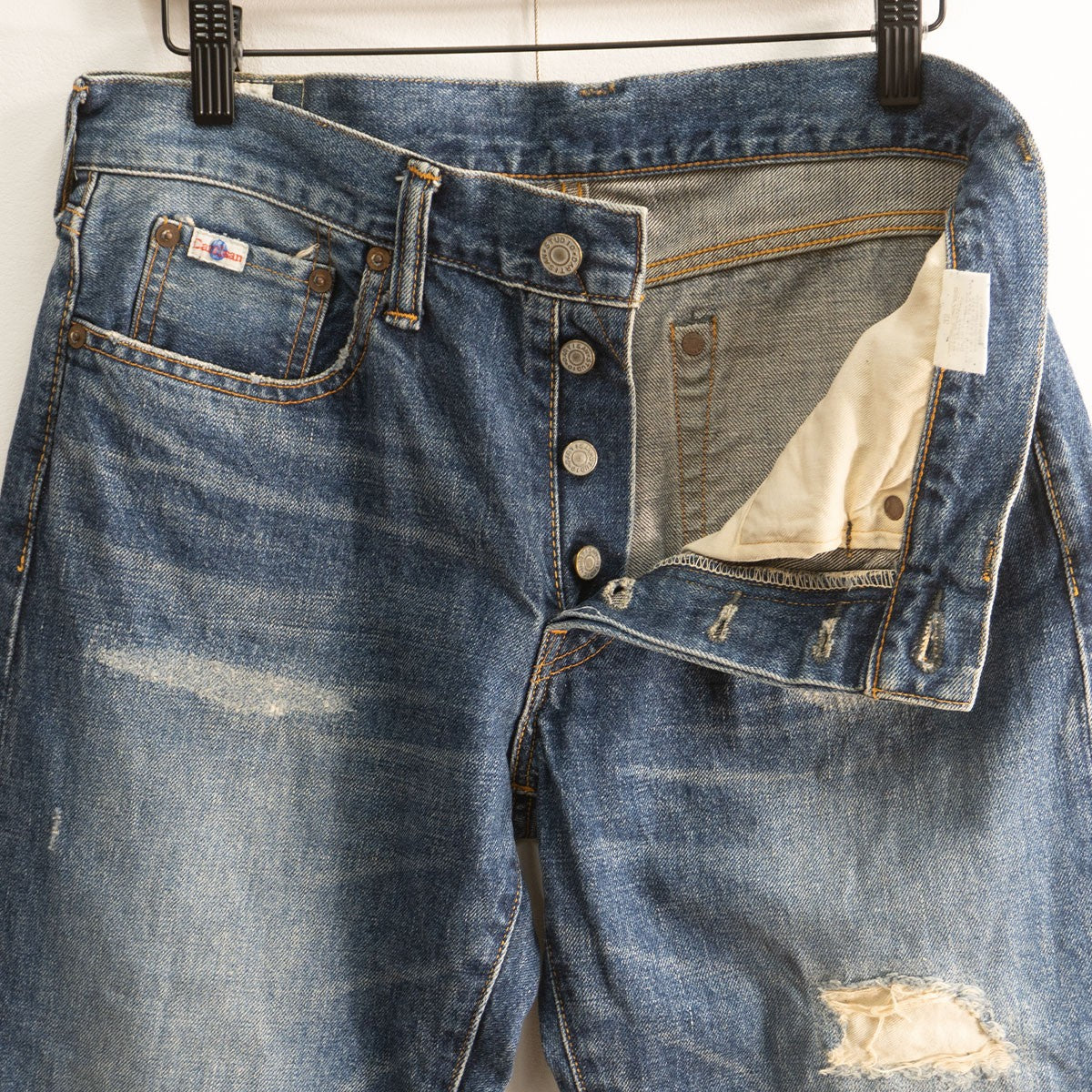 STUDIO D'ARTISAN D1682A Tight Straight Remake Jeans Size 32
