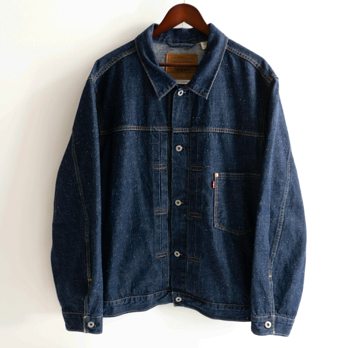 LEVI'S PREMIUM Type I Trucker Denim Jacket T-Back Size XXL