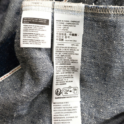 LEVI'S PREMIUM Type I Trucker Denim Jacket T-Back Size XXL