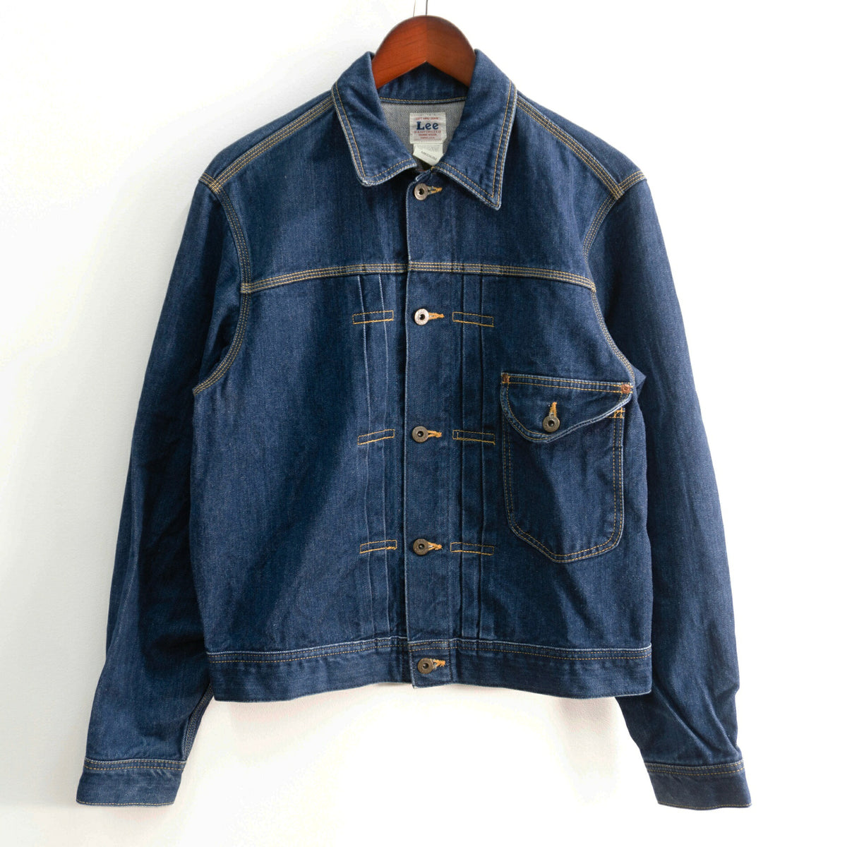 LEE 1930s Cowboy 1st Type Dark Indigo Denim Jacket Size M