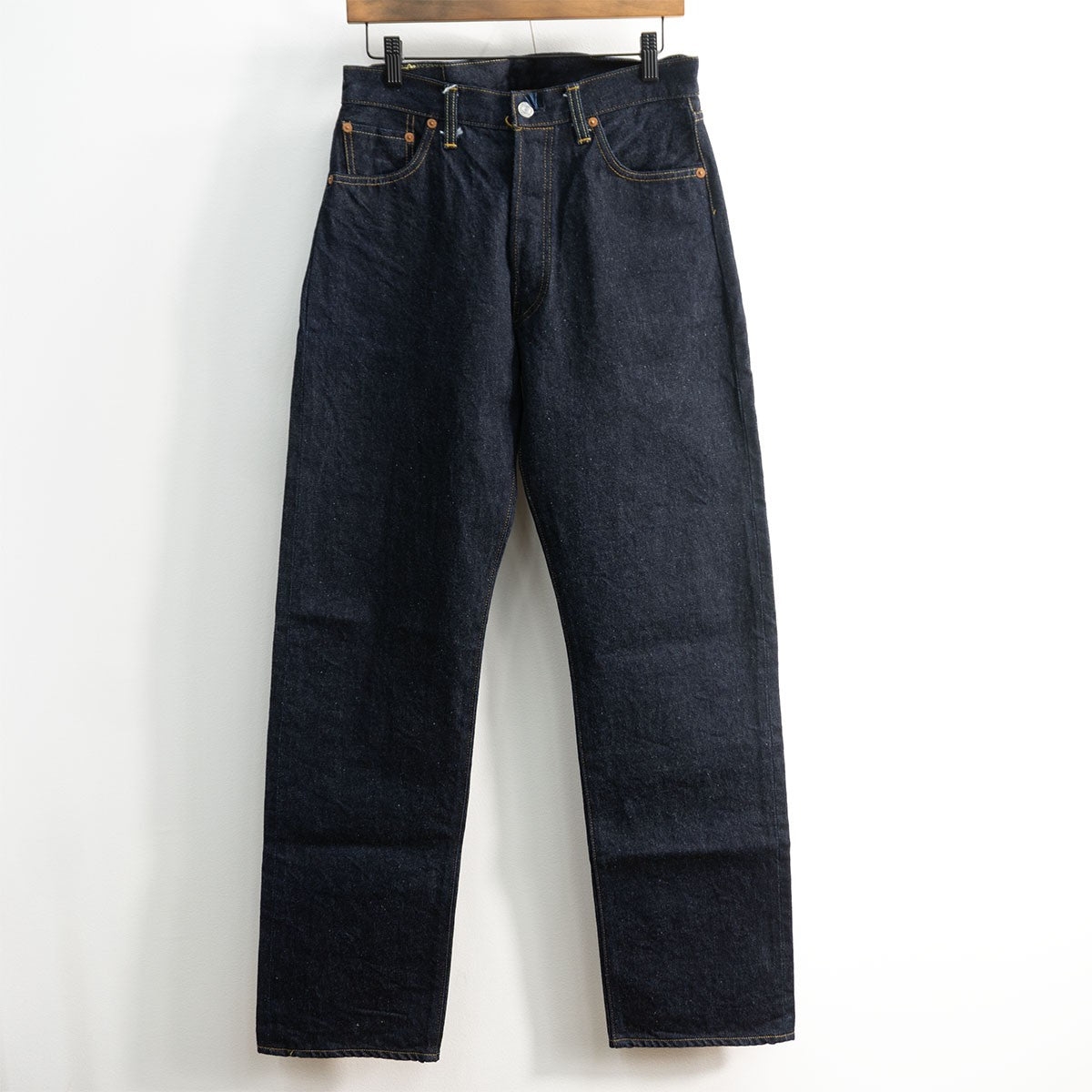 wsm x LEVI'S 501XX Big E Valencia USA Raw Denim Jeans Size 31×36