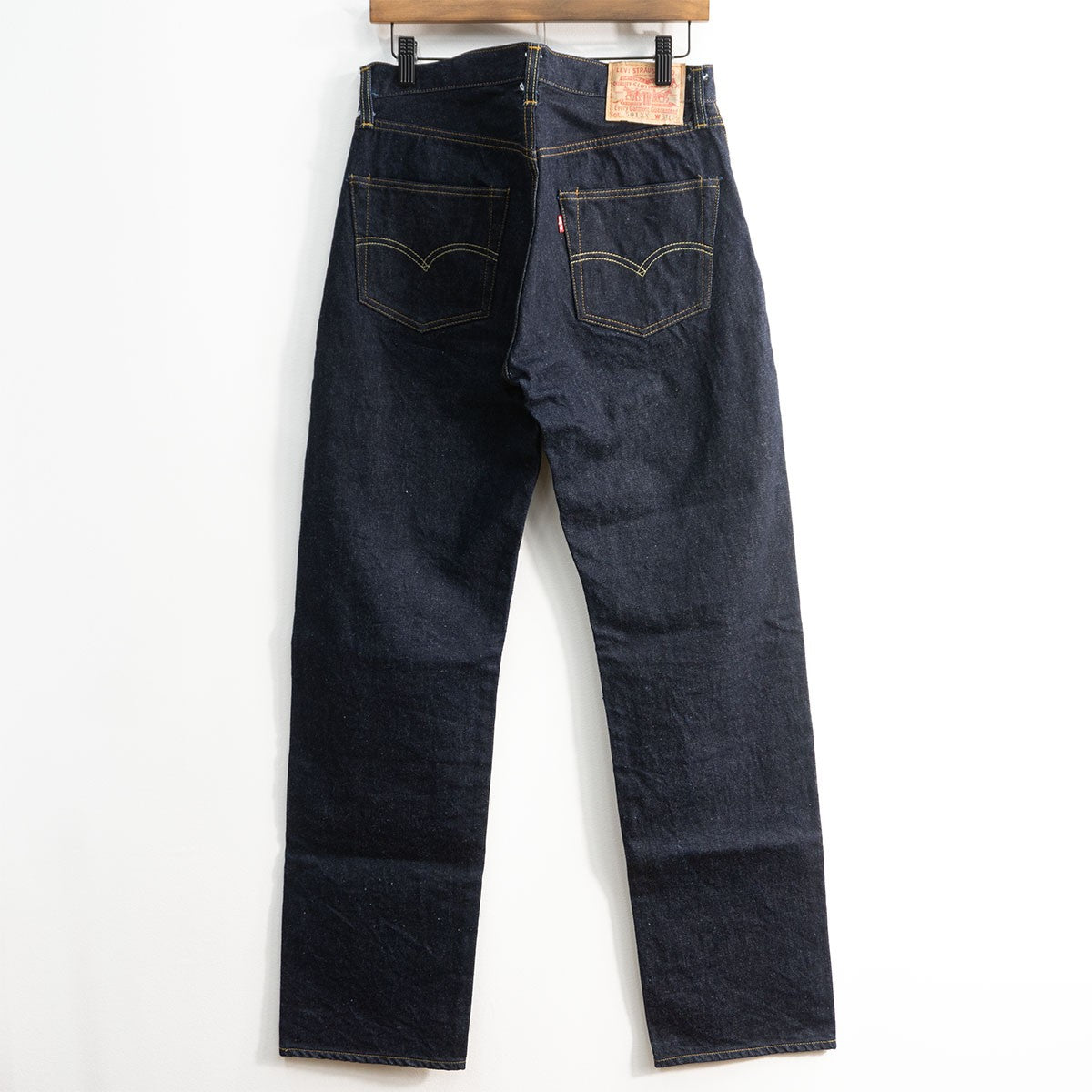 wsm x LEVI'S 501XX Big E Valencia USA Raw Denim Jeans Size 31×36
