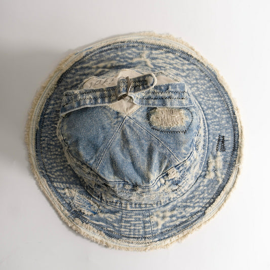 KAPITAL BORO Denim Old Man & Sea Hat Size F