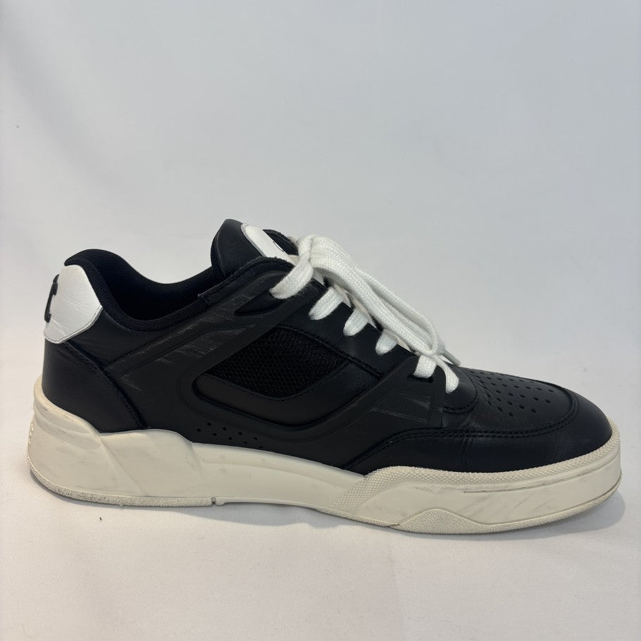 CELINE Racer Triomphe Logo B/W Sneakers Size 40