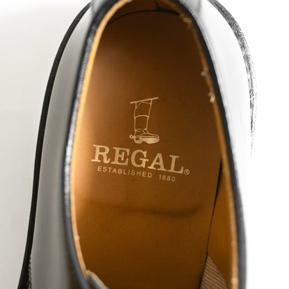 REGAL Plain Toe Leather Shoes Size 25.5cm