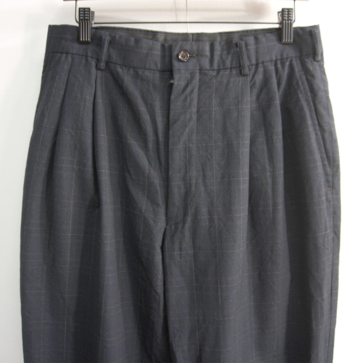 COMME des GARCONS HOMME 90s Check Slacks Size L