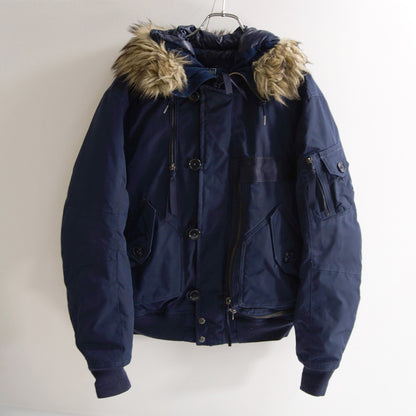 POLO RALPH LAUREN N-2B Down Liner Flight Jacket Navy Size S