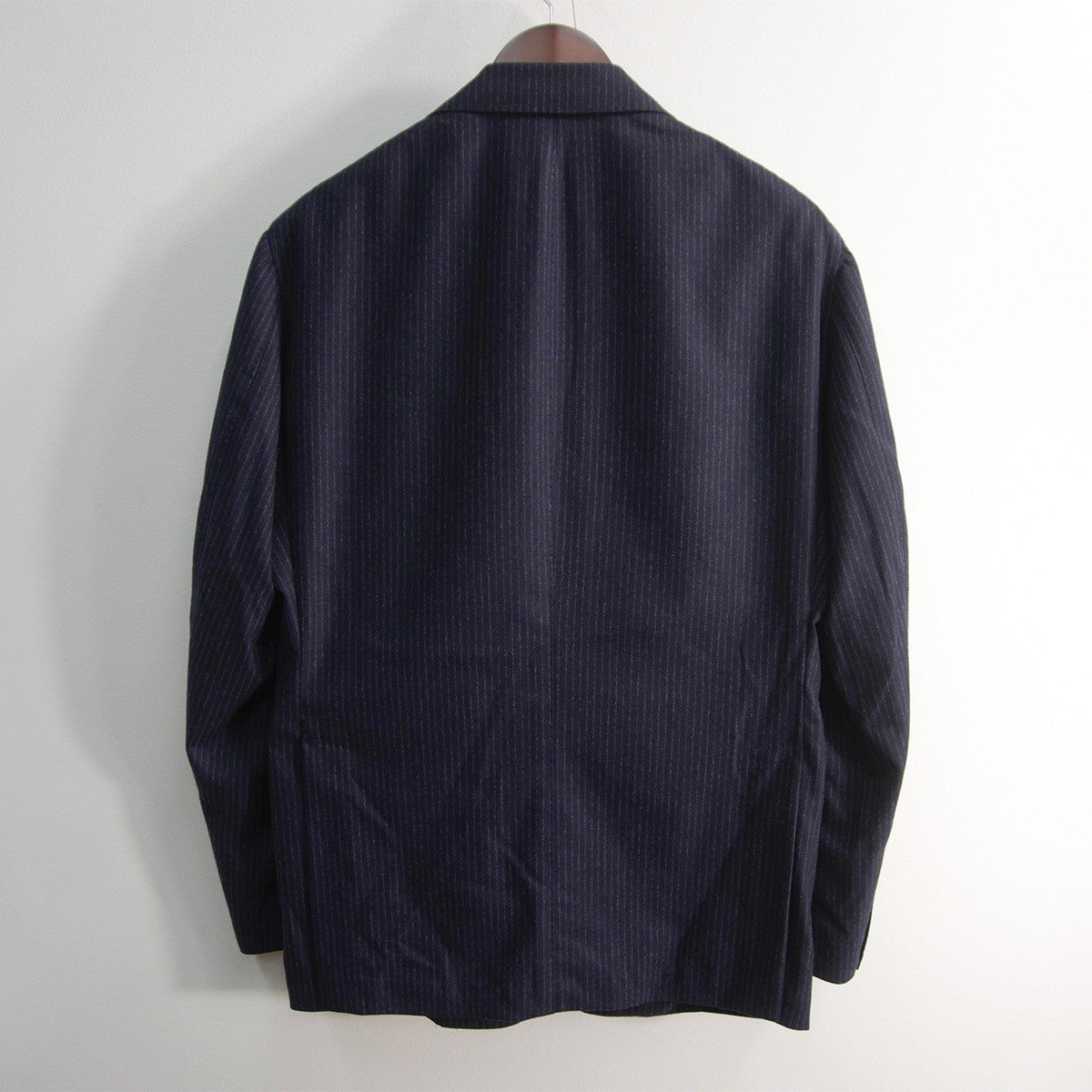 TITO ALLEGRETTO Navy Wool Stripe Suit Set Jacket
