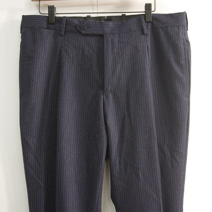 TITO ALLEGRETTO Navy Wool Stripe Suit Set Jacket