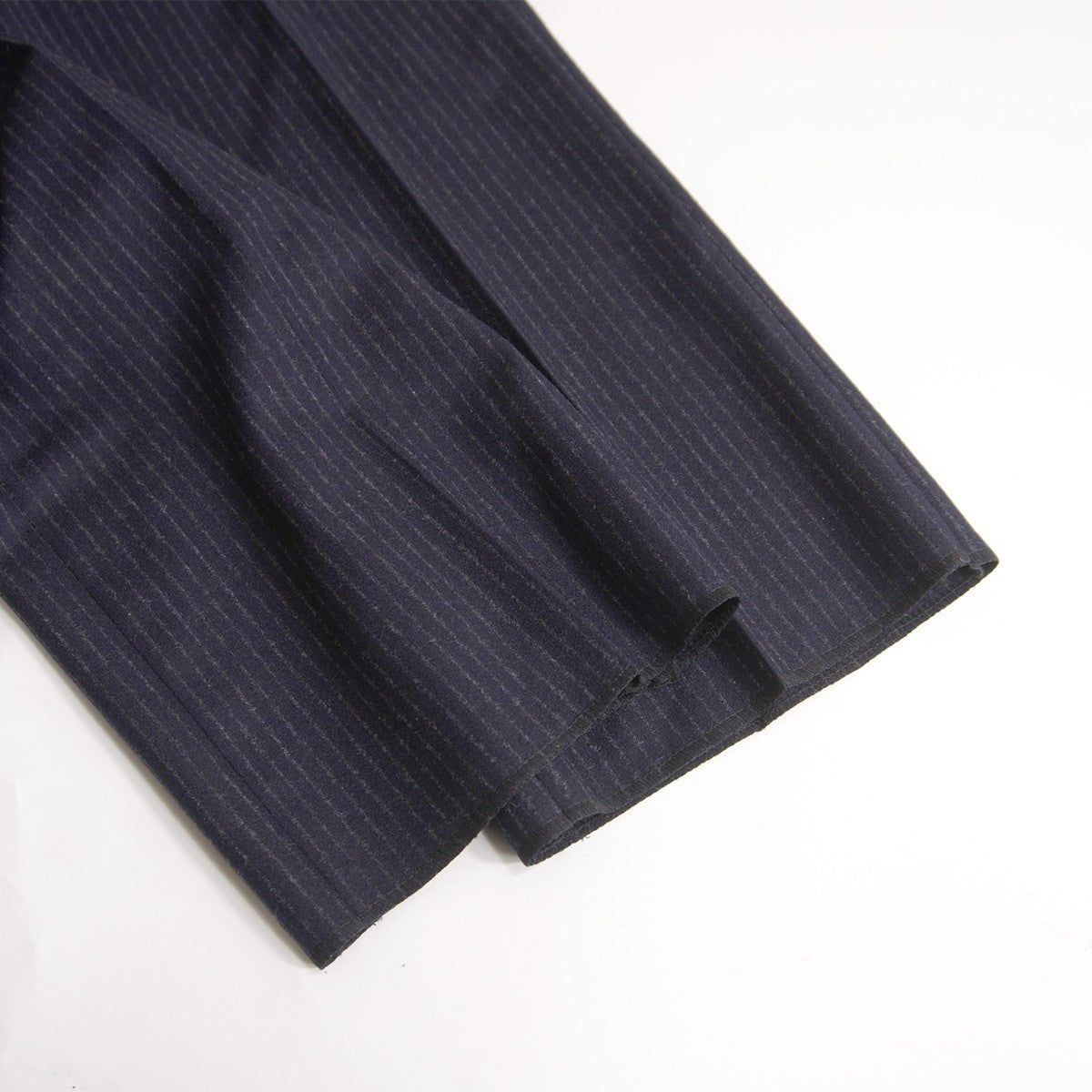 TITO ALLEGRETTO Navy Wool Stripe Suit Set Jacket