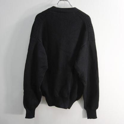 Y's for men 80s Diamond Cable Knit Wool Cardigan