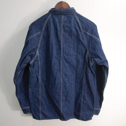 orSlow 50s Dark Indigo Denim Coverall Jacket Size 2