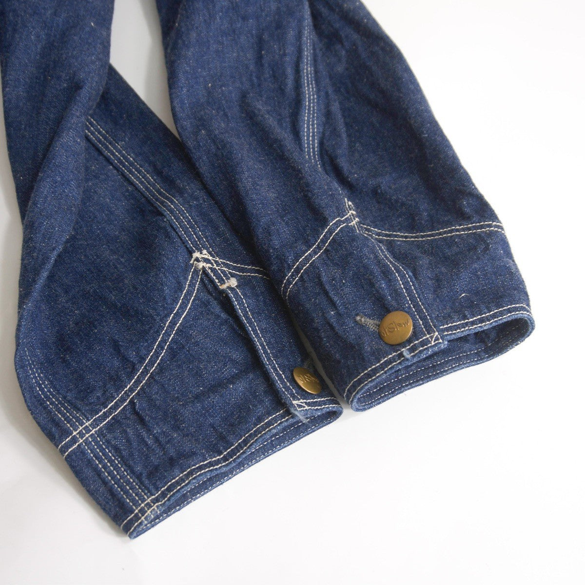 orSlow 50s Dark Indigo Denim Coverall Jacket Size 2