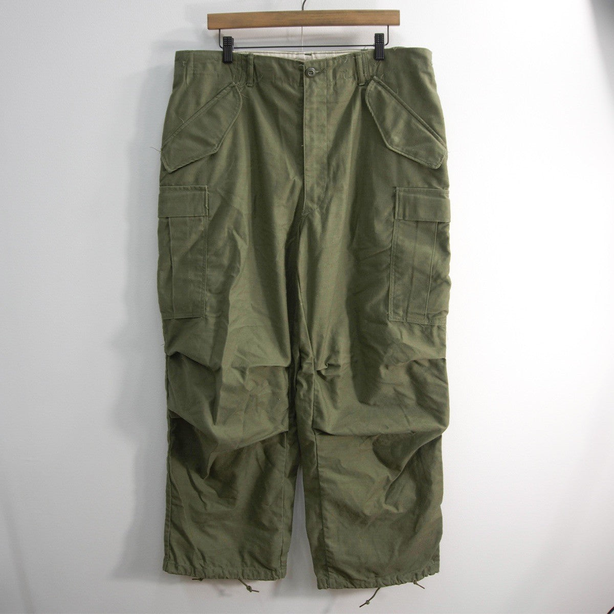 US ARMY 60s M-65 Aluminum Cargo Pants Size MEDIUM-REGULAR