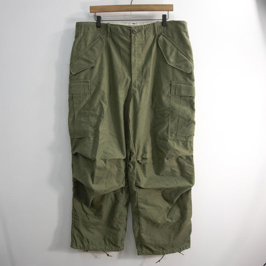 US ARMY 60s M-65 Aluminum Cargo Pants Size MEDIUM-REGULAR