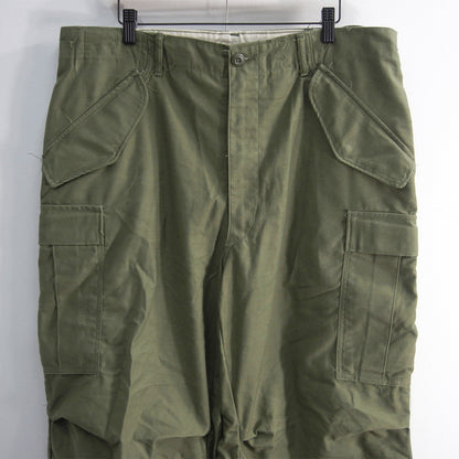 US ARMY 60s M-65 Aluminum Cargo Pants Size MEDIUM-REGULAR