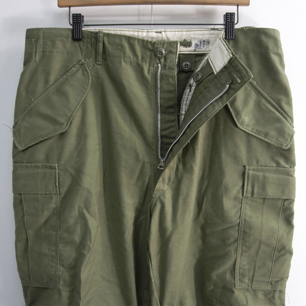 US ARMY 60s M-65 Aluminum Cargo Pants Size MEDIUM-REGULAR