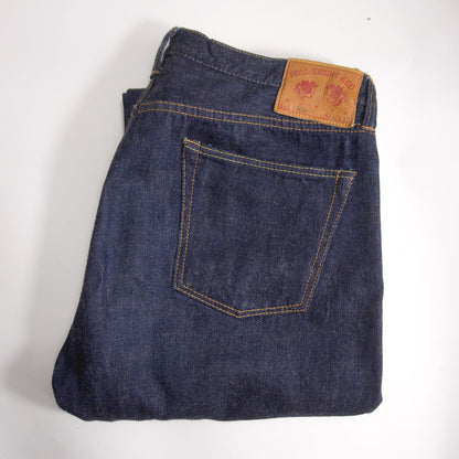 FULLCOUNT 08SS 1108SS Dark Indigo Slim Denim Size 32×32