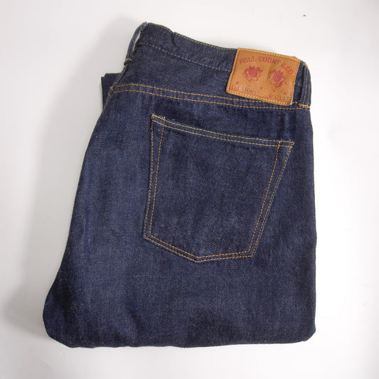 FULLCOUNT 08SS 1108SS Dark Indigo Slim Denim Size 32×32