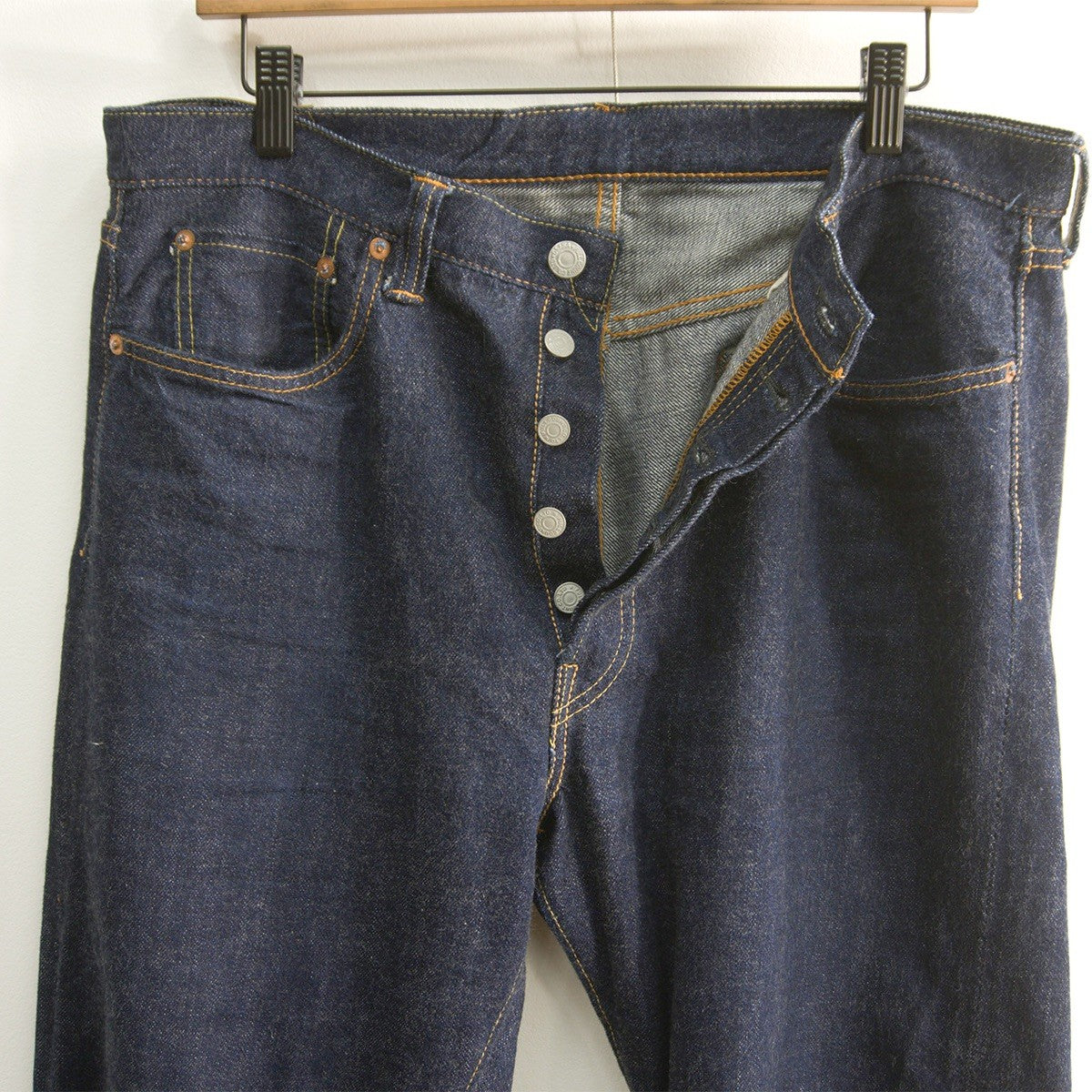 FULLCOUNT 08SS 1108SS Dark Indigo Slim Denim Size 32×32