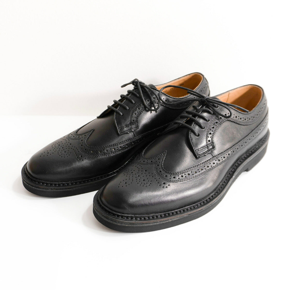 REGAL Wingtip Leather Shoes Size 25.5