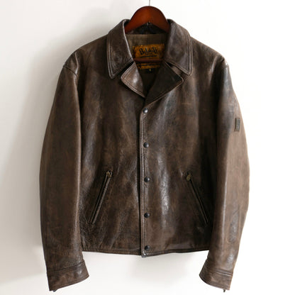 BELSTAFF Black Prince Vintage Leather Riders Jacket Size S