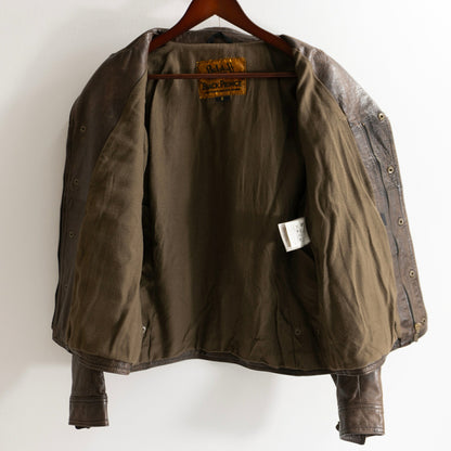 BELSTAFF Black Prince Vintage Leather Riders Jacket Size S
