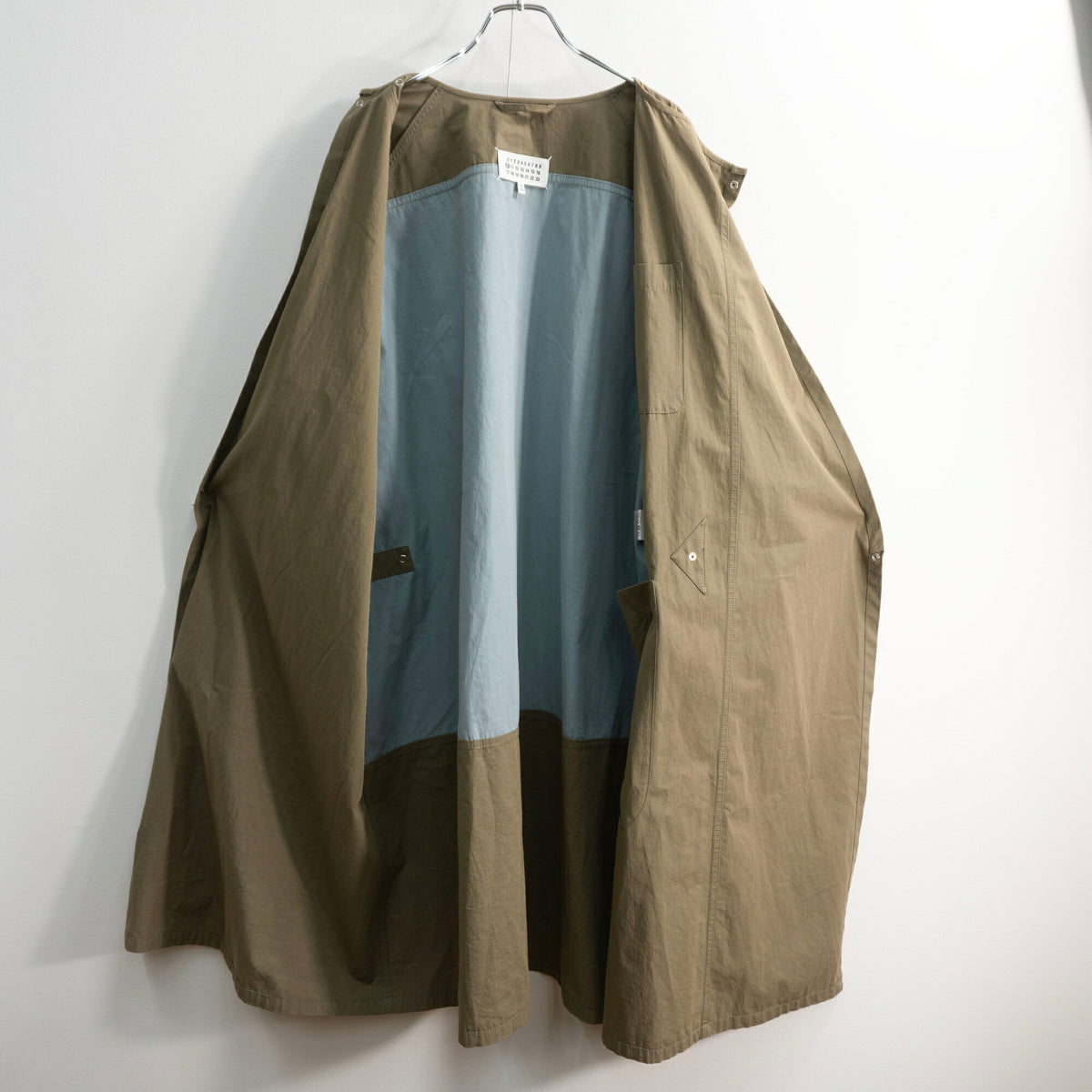 Maison Margiela 20AW Washed Poplin Trench Coat Size 46